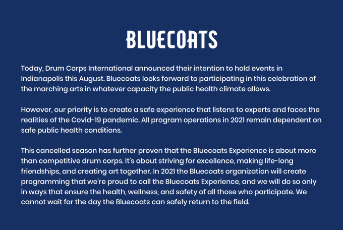 Bluecoats 2021